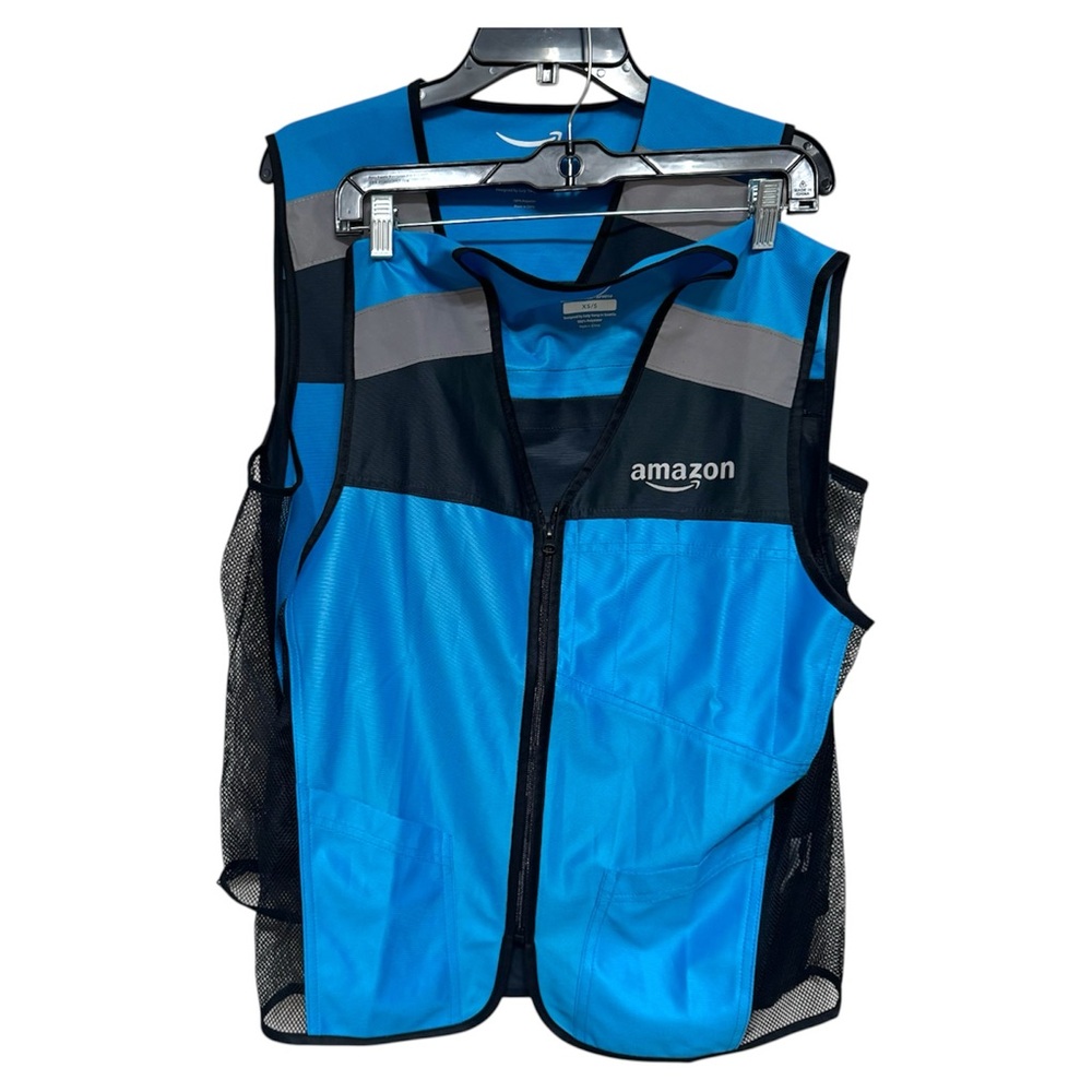 XS/S Amazon Flex DSP delivery driver reflective, safety vest Pack Of 2